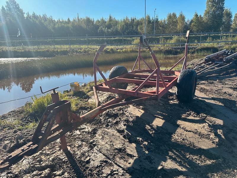 GAR 30 km/h båtupptagningsvagn Segelbåts vagn 