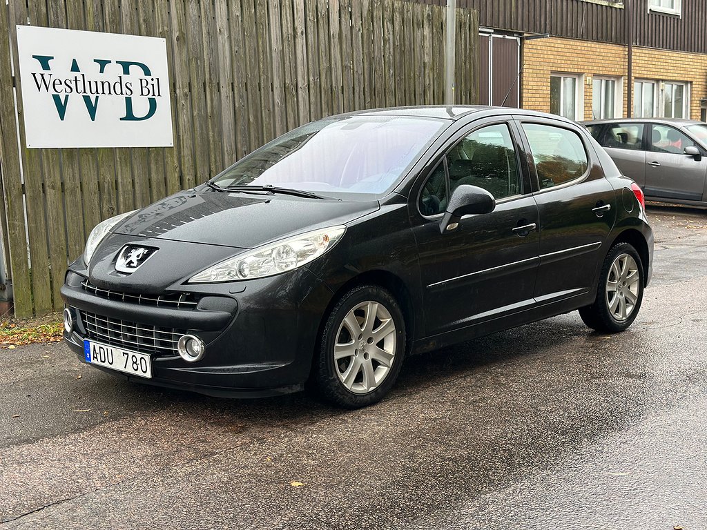 Peugeot 207 5-dörrar 1.6 HDi FAP GT | Panorama | P-Sens