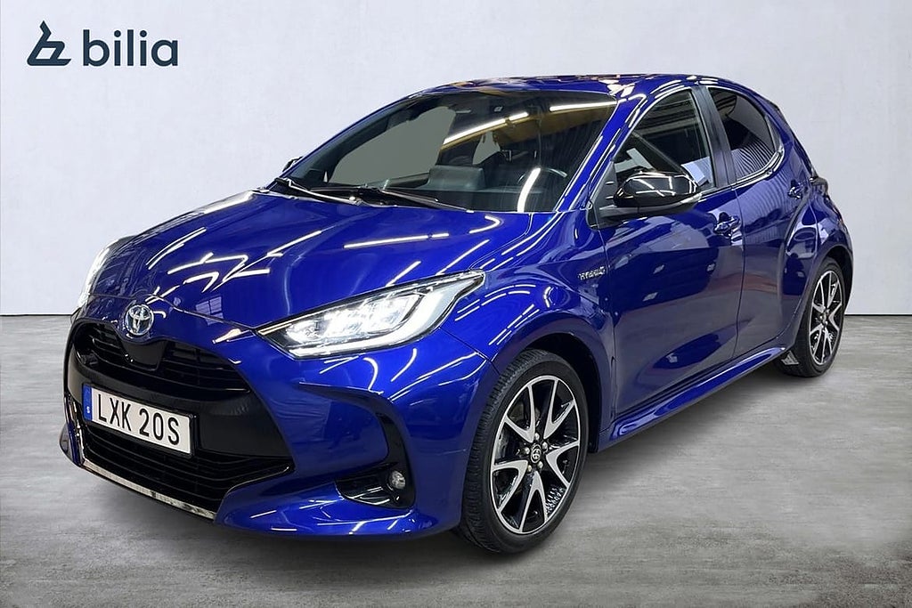 Toyota Yaris Hybrid 1,5 Elhybrid 5D Style Motorvärmare Approved U...