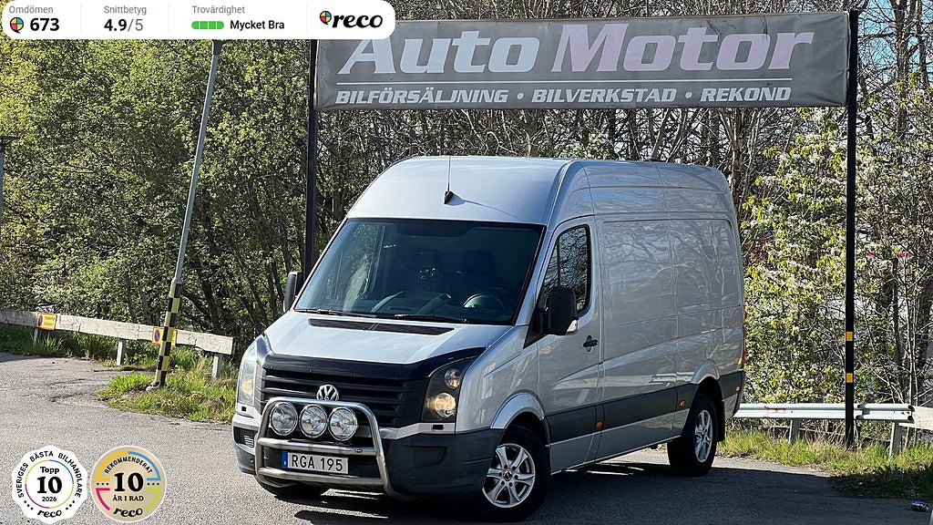 Volkswagen Crafter 35 2.0 TDI 163hk L2H2 Drag/Värmare/Extraljus