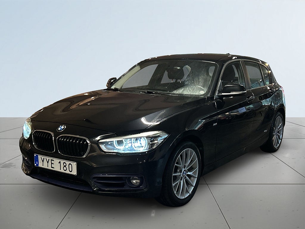 BMW 118d Sport Line xDrive Psensorer/MoK/S&V-hjul/Rattvärme/Navi