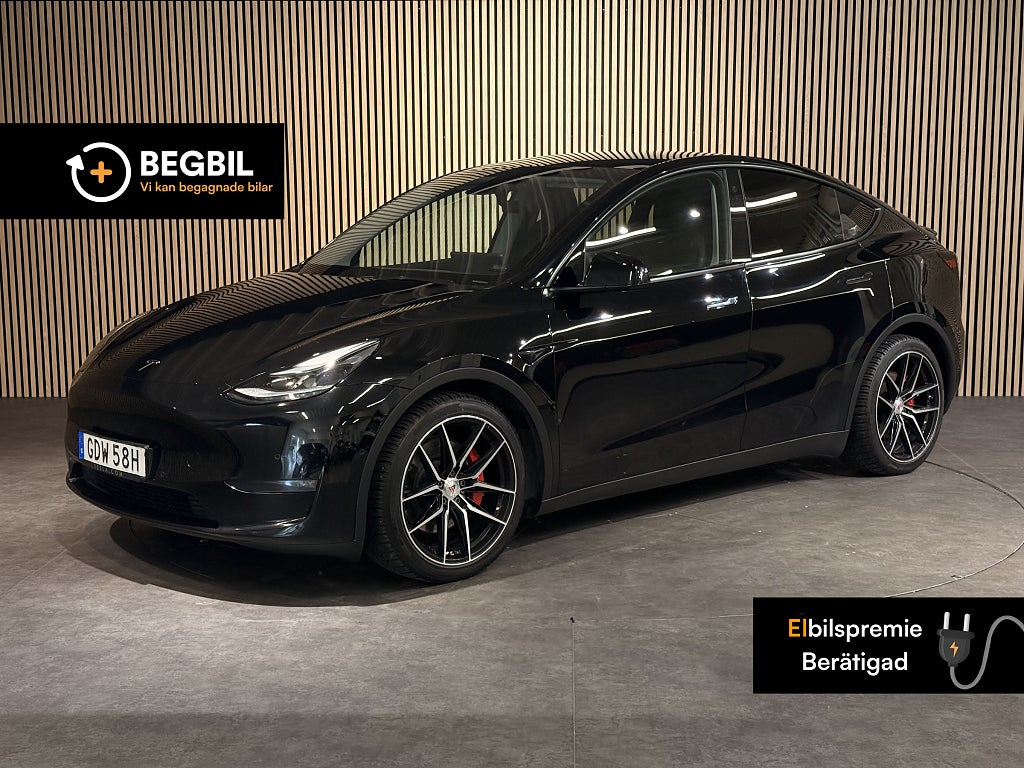 Tesla Model Y Long Range AWD Performance/Panorama/Leasbar 