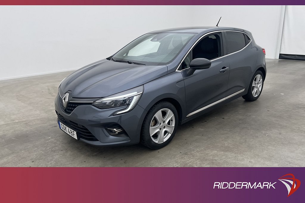 Renault Clio V 1.6 E-TECH 140hk Intens Kamera Navi Halvskinn