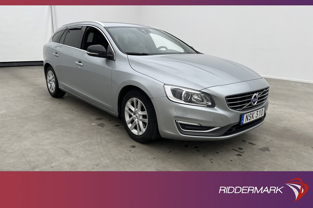 Volvo V60 D4 181hk Summum VOC Värmare Taklucka Navi