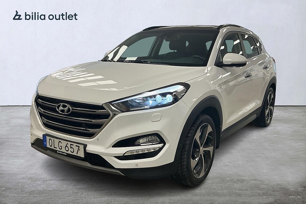 Hyundai Tucson 1.6 T-GDI AWD DCT ComfortPlus Nyservad Drag B-kam Navi