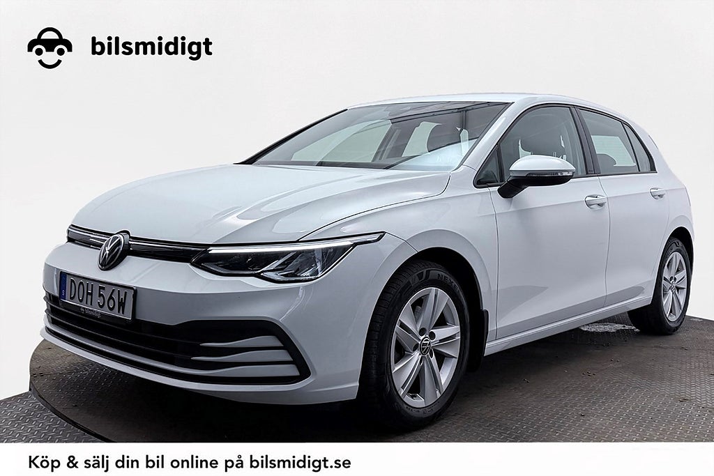 Volkswagen Golf 1.5 TGI Aut CNG Cockpit Kamera P-Sens AdaptivFH Värmare