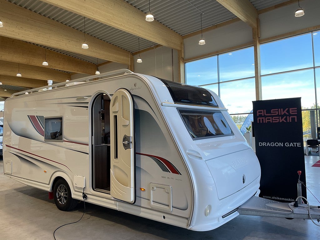 Kabe Imperial 560 XL FK ALDE/Ugn/AC/Vinkelkök/
