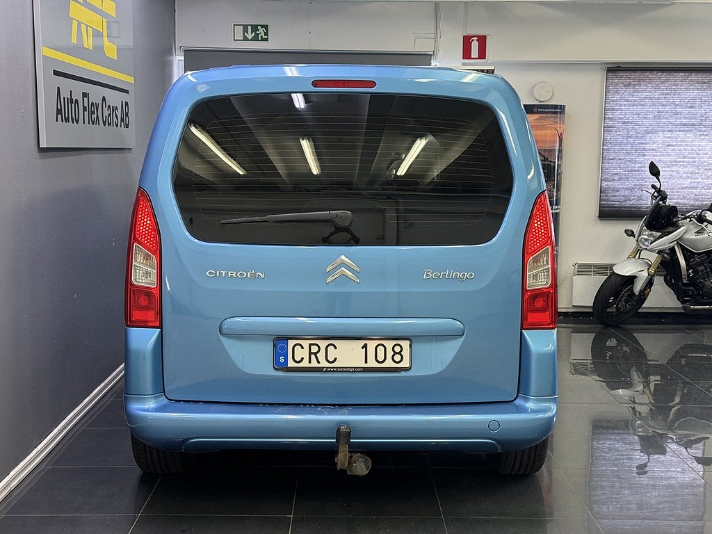 Citroën Berlingo Kombi 1.6 HDi 110 |5-SITS | 1 ÄGARE | DRAG | KAMREMBYTT