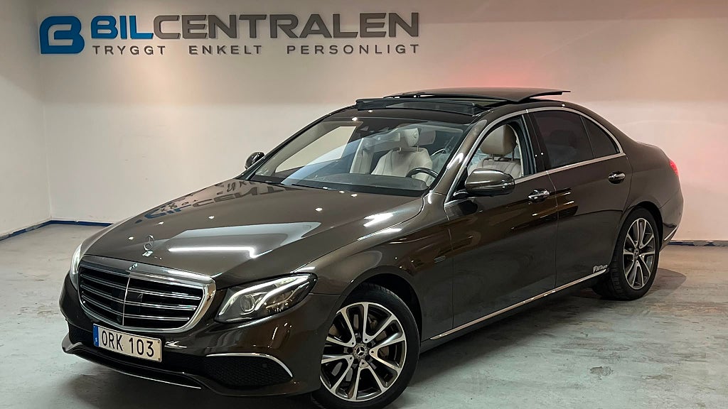 Mercedes-Benz E 350 e Exclusive Full utrustning Pano Burmester 