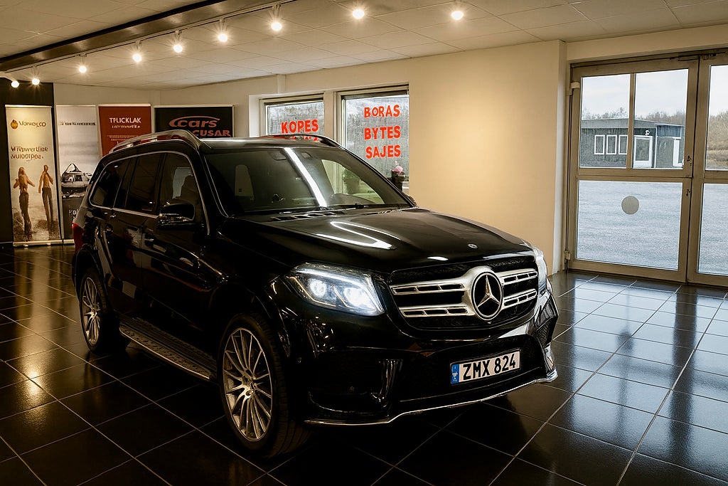 Mercedes-Benz GLS 350 d 4M AMG*2000kr/mån*Pano*7-Sits*360°