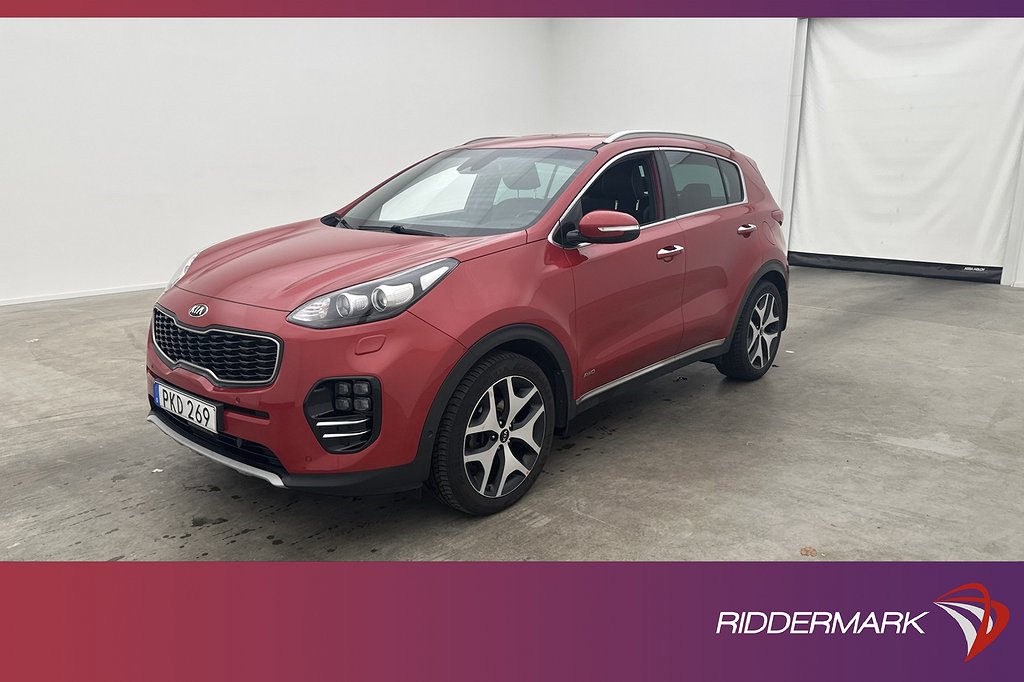 Kia Sportage CRDi AWD 185hk GT-Line JBL Skinn Kamera Drag