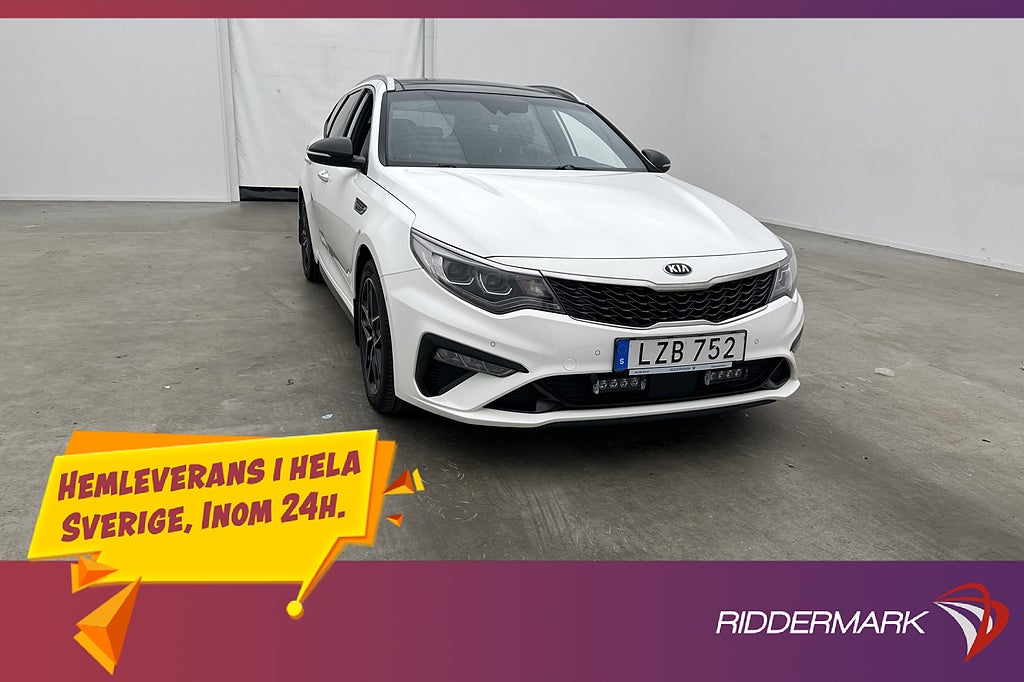 Kia Optima SW 1.6 T-GDI 180hk GT-Line Pano H/K Värmare Drag