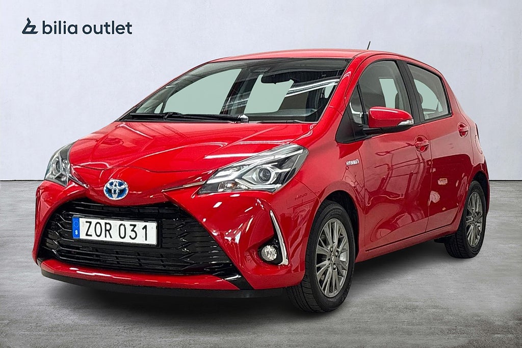 Toyota Yaris Hybrid e-CVT Active 100hk Backkamera