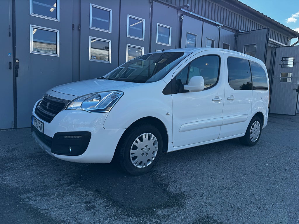Peugeot partner tepee 1.6 BlueHDi 5 Sits Euro 6 Ny Besiktigad 