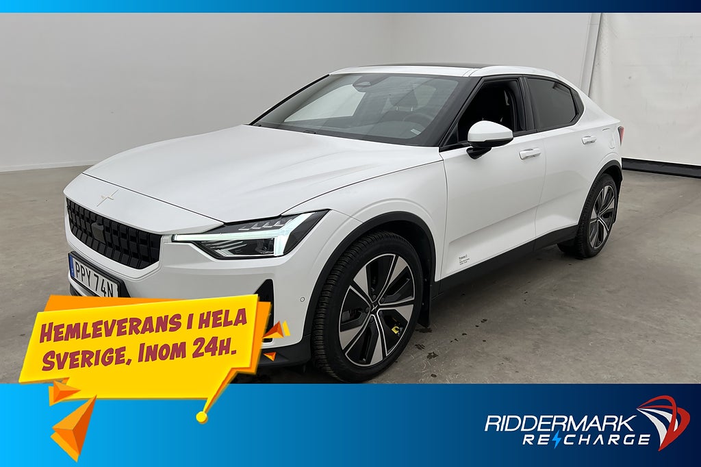 Polestar 2 Long Range Single Motor Plus Pilot Drag H/K Värm