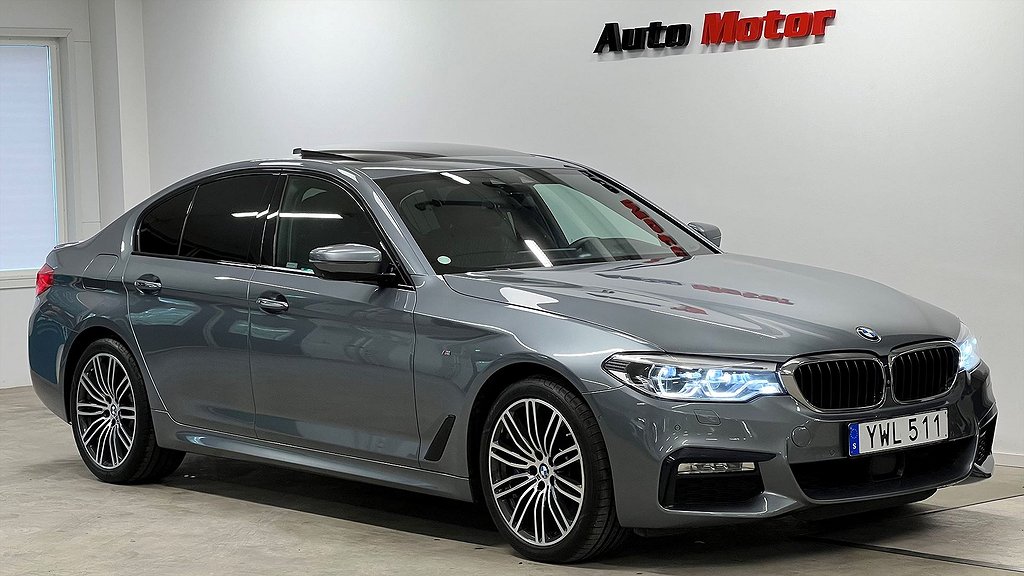 BMW 540 d xDrive Sedan 320hk M-sport/B&W/Night Vision/Softclose/Drag