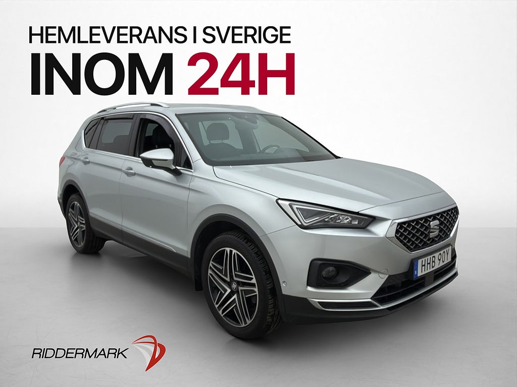 Seat Tarraco 2.0 TSI 4D Xcellence 7-Sits Cockpit P-Värmare