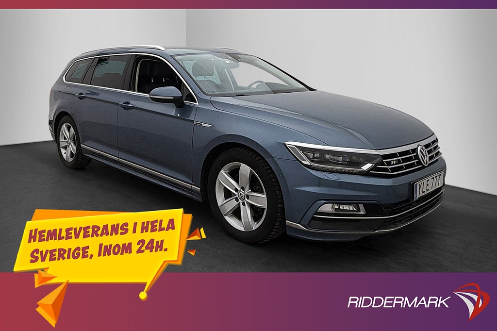 Volkswagen Passat 190hk 4M GT Cockpit Värm Skinn Kamera Drag