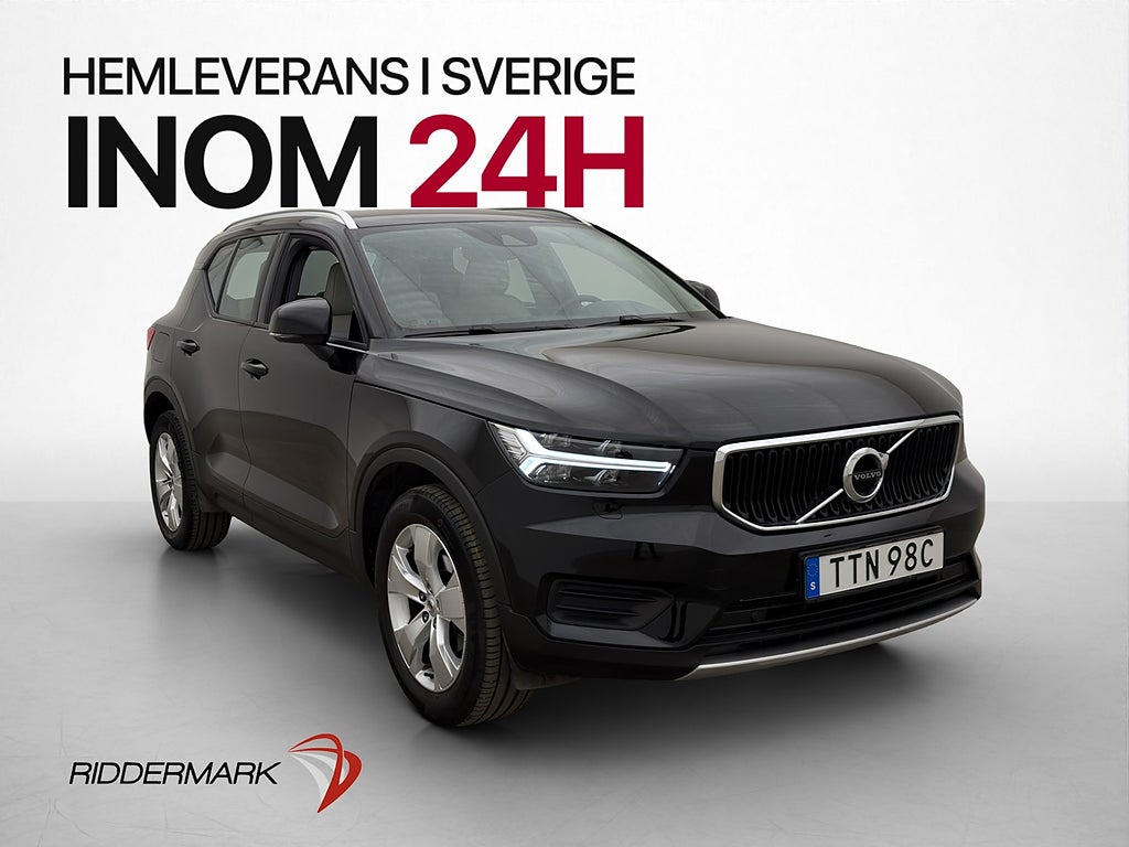 Volvo XC40 T2 Momentum VOC Värmare Skinn Rattvärme Sensorer