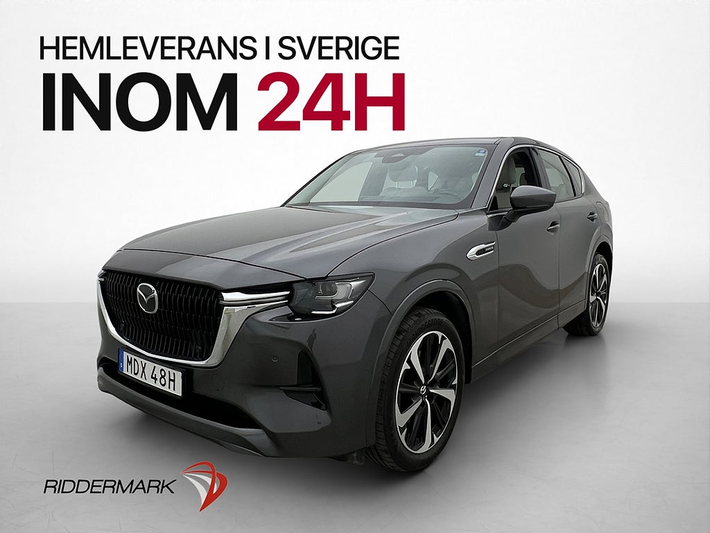 Mazda CX-60 PHEV 327hk AWD Takumi HUD Pano Kamera CarPlay