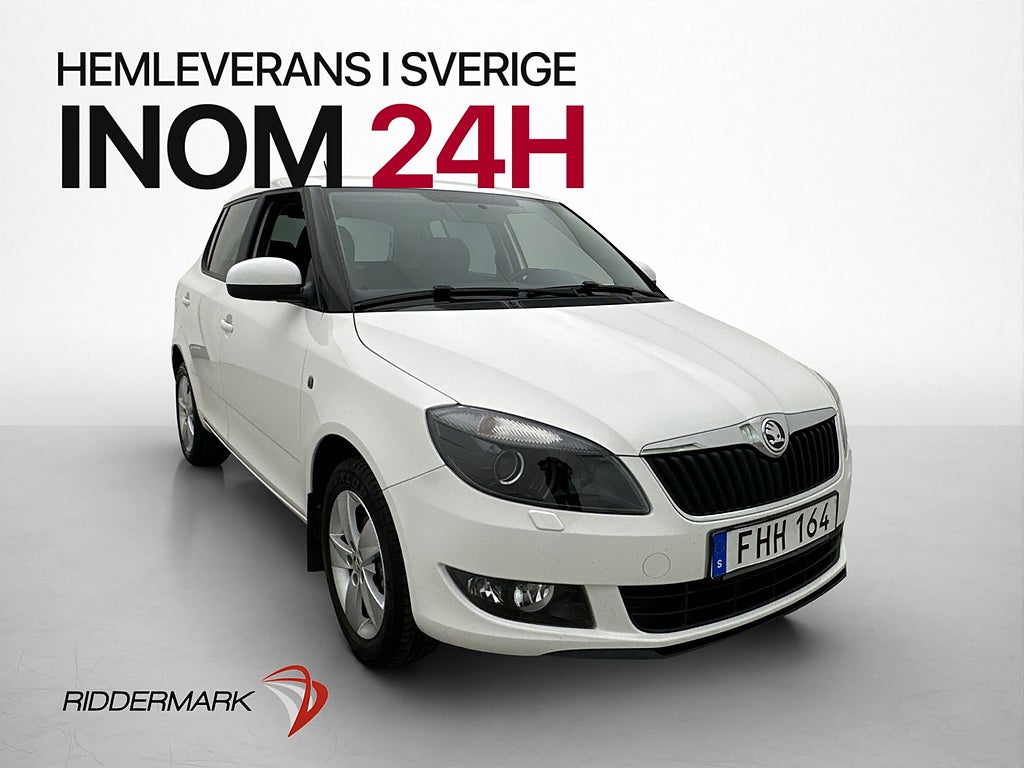 Skoda Fabia 1.2 TSI 86hk Ambition 1-Brukare Sensorer