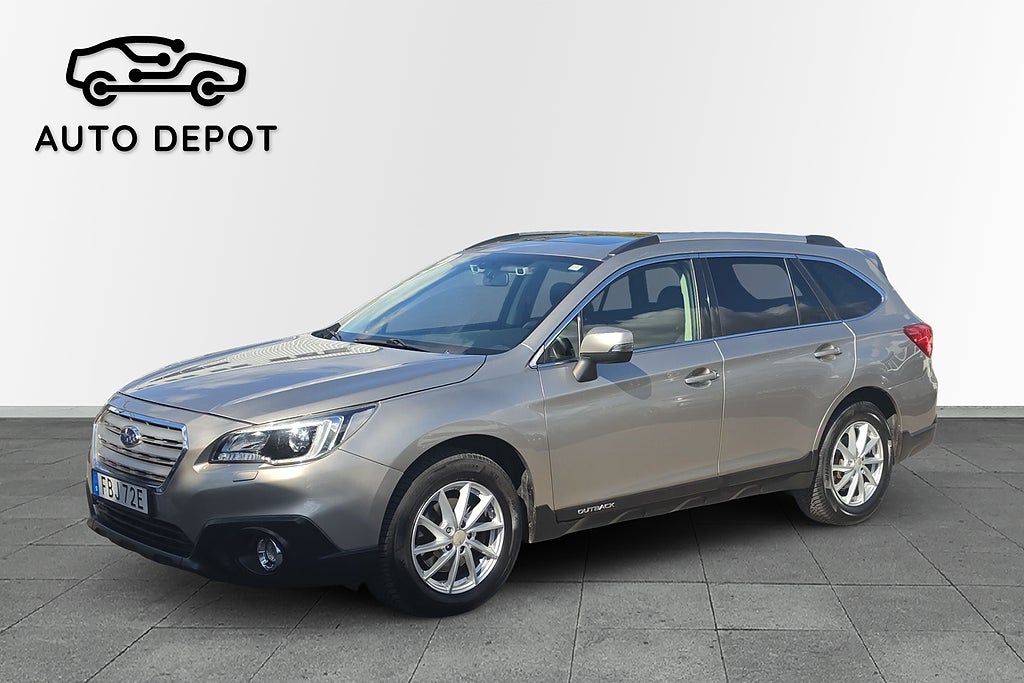 Subaru Outback 2.0 4WD Lineartronic Drag Ny besiktigad