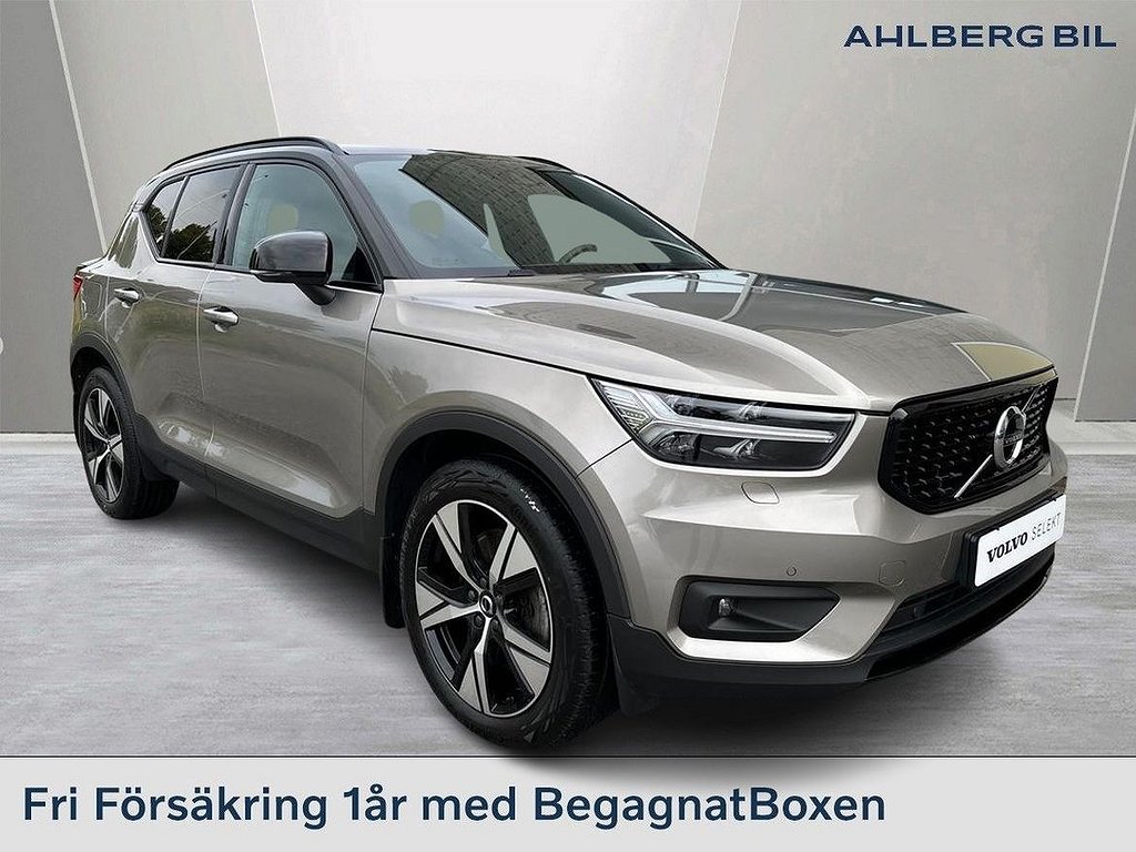 Volvo XC40 Recharge T4 R-Design, Navigation PRO, Motorstolspaket, Klimatpak