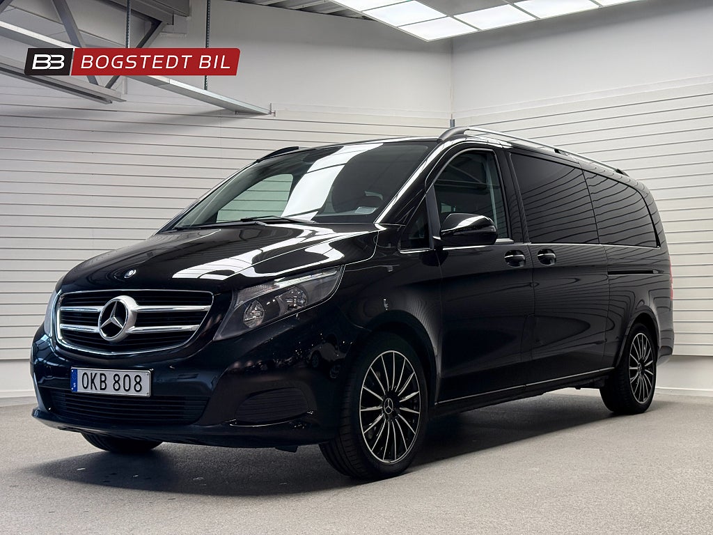 Mercedes-Benz V 250d 190hk Extra lång | 8-sitsig | El.dörrar