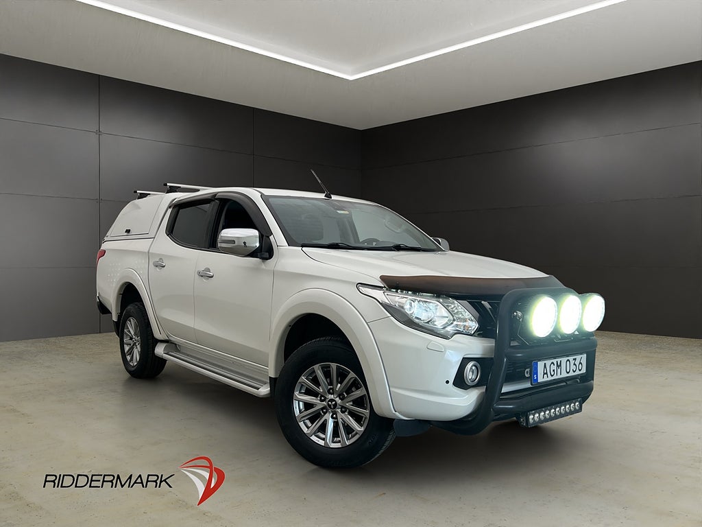 Mitsubishi L200 2.4 4WD Värmare Drag Skinn Diff Kamera Kåpa