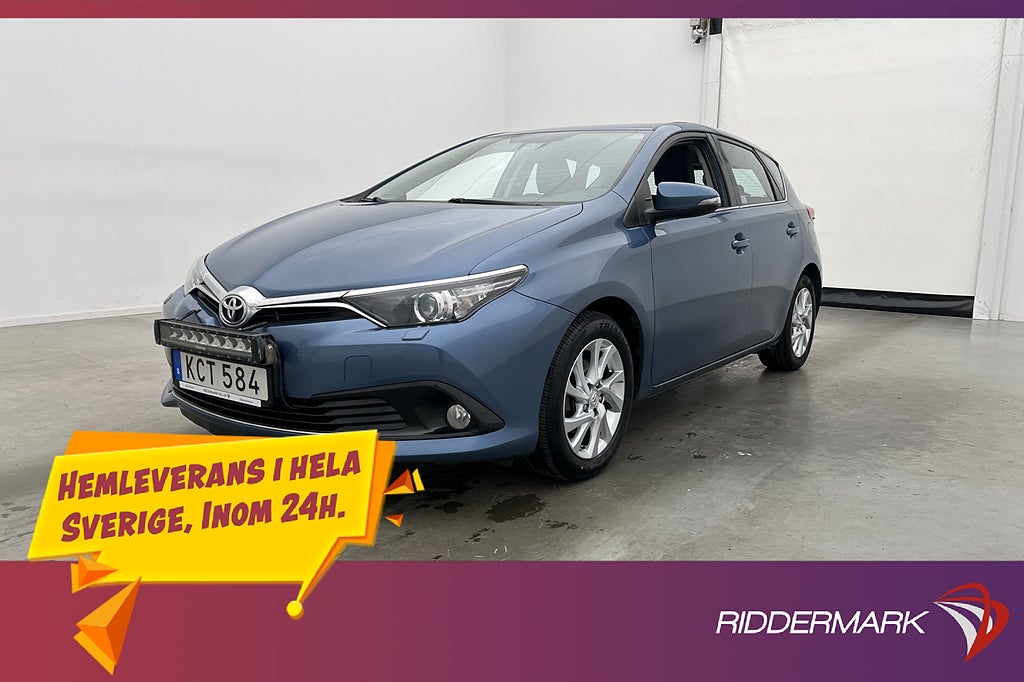 Toyota Auris Turbo 116hk Active Kamera Navi LED-Ramp Drag