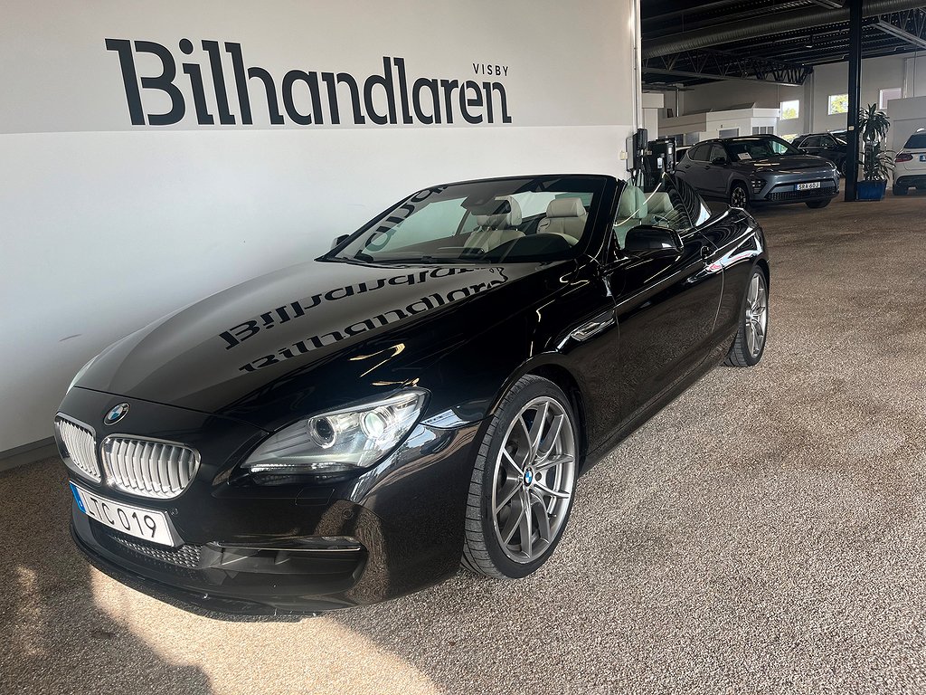 BMW 650 i Convertible Steptronic M Sport Sv såld 2äg