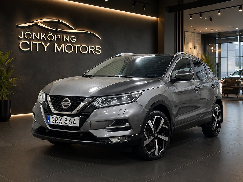 Nissan Qashqai 1.2 DIG-T XTRONIC-CVT Euro 6 Dragkrok 