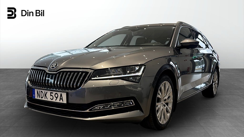Skoda Superb Combi STYLE 2,0 TDI 200 hk DSG Drag/Värmare