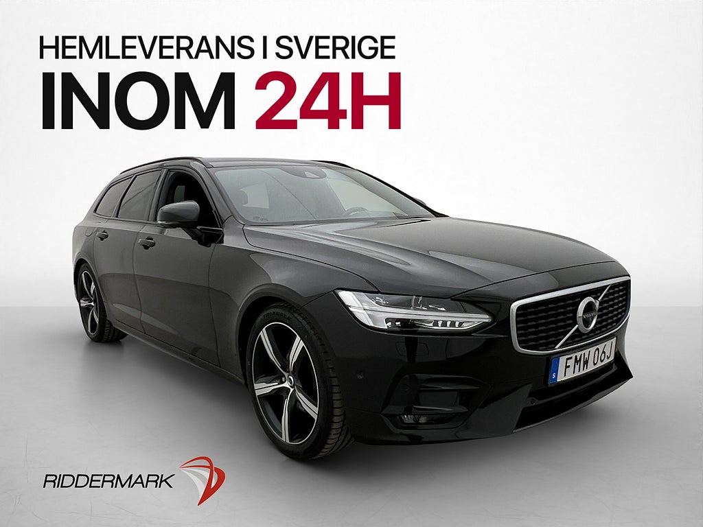 Volvo V90 T4 190hk R-Design VOC Värmare 360° BLIS Rattvärme