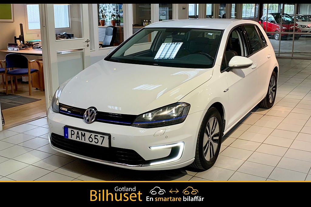 Volkswagen E-Golf Navi | Backkamera | Adaptiv farth | Endast 5130 mil