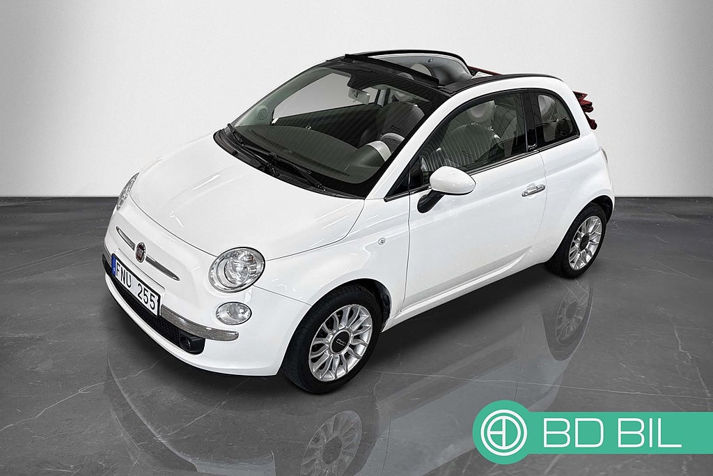 Fiat 500C Fiat 500C 1.2 TAKLUCKA NYSERVAD