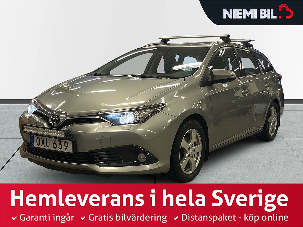 Toyota Auris Sports 1.2 Turbo Drag/Kamera/LED-Ramp/MoK-Värm/SoV-Däck
