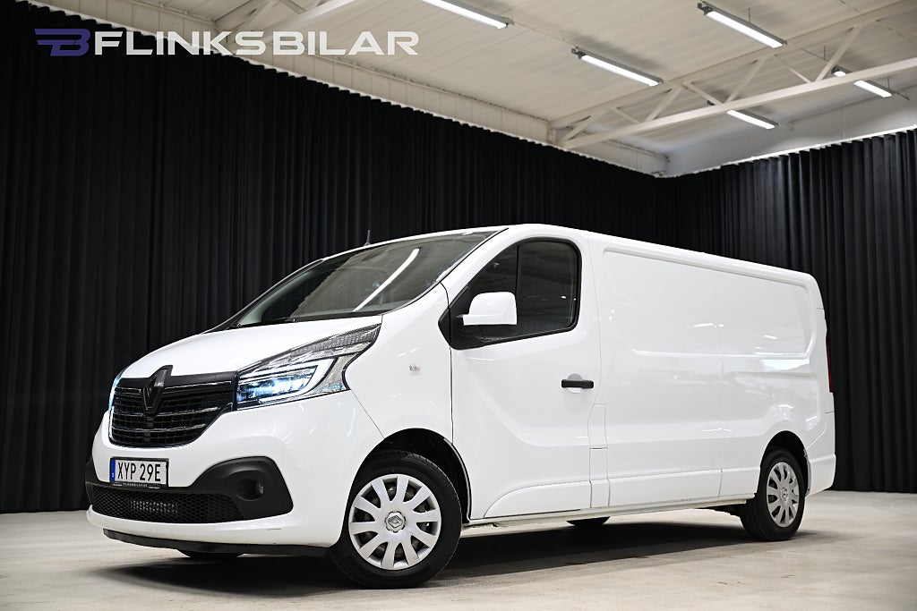 Renault trafic 170HK Automat|LED|Nedlackad|Drag|Värmare|GPS|Backkamera