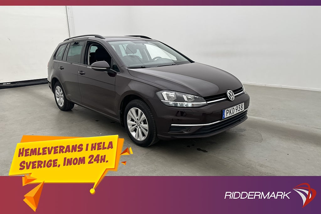 Volkswagen Golf Sportscombi TDI 4M M&K-Värm Kamera CarPlay