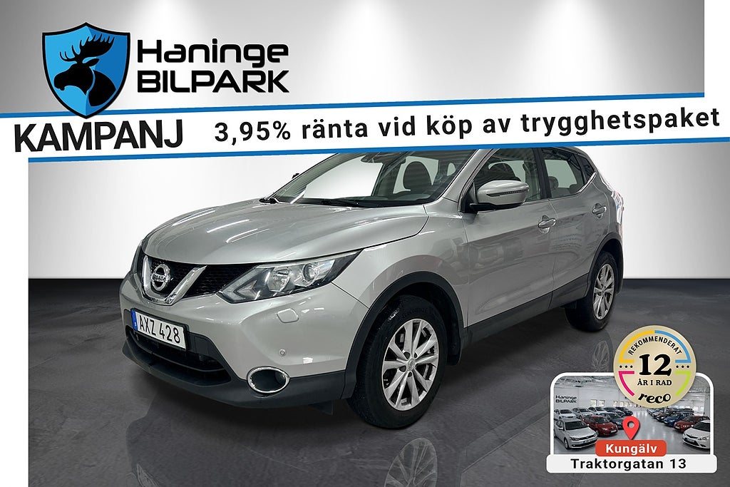 Nissan Qashqai 1.2 DIG-T / Backkamera  / Navi / SUPERDEAL 3,95%