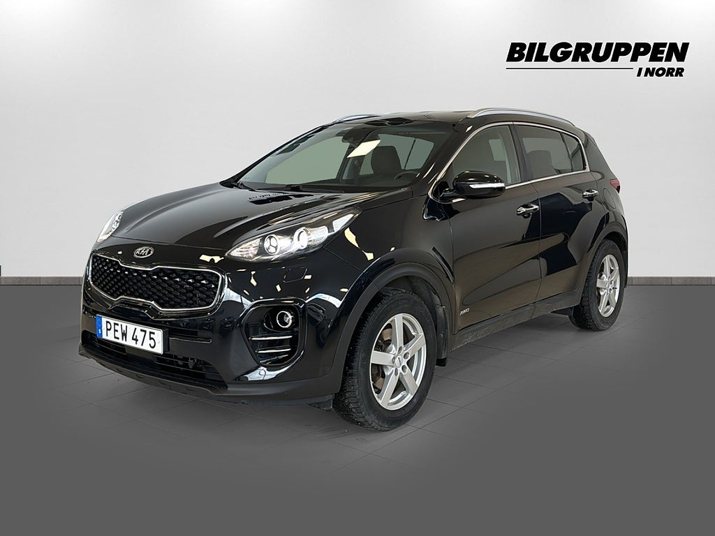 Kia Sportage  2.0 CRDi AWD manuell (V-Hjul/Drag/M-Värmare) 