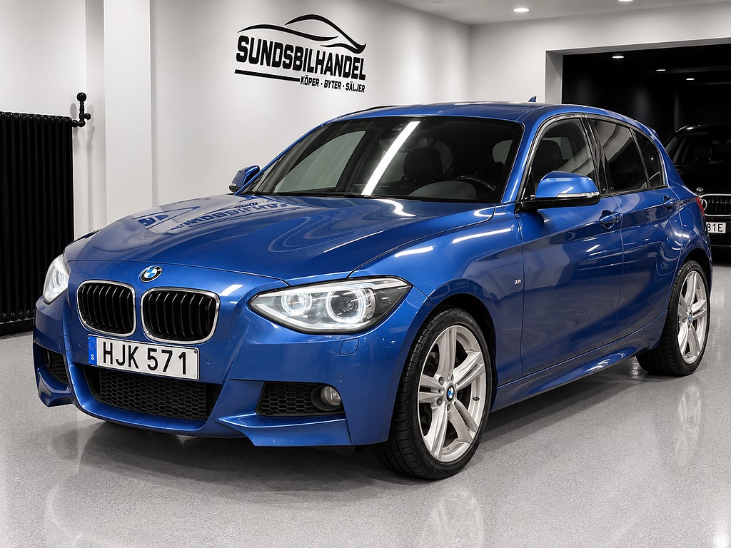 BMW 120D xDrive 5-dörrars M Sport H&K 184hk