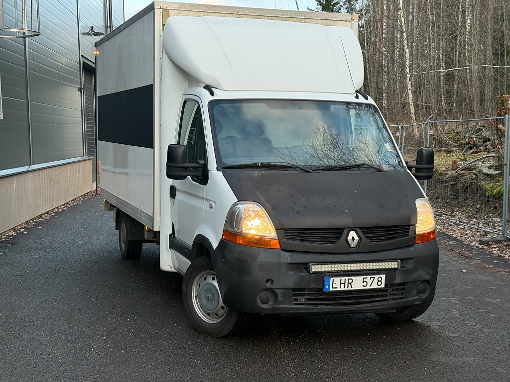 Renault master Chassi Cab 3.5 T 2.5 dCi|Nybesiktad|Lågmil|3sits