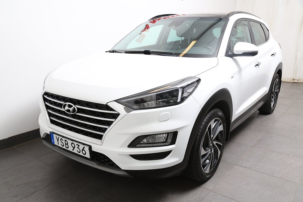 Hyundai Tucson 2,0 CRDi 185hk Premium 4WD Aut Pano Skinn 360° Dragkrok