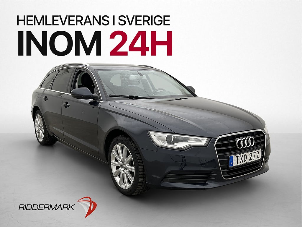 Audi A6 2.0 TDI ultra 190hk Proline P-Sensorer Farthållare