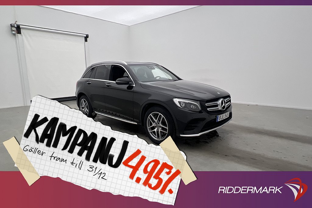 Mercedes-Benz GLC 220 d 4M AMG Pano Kamera 4,95% Ränta