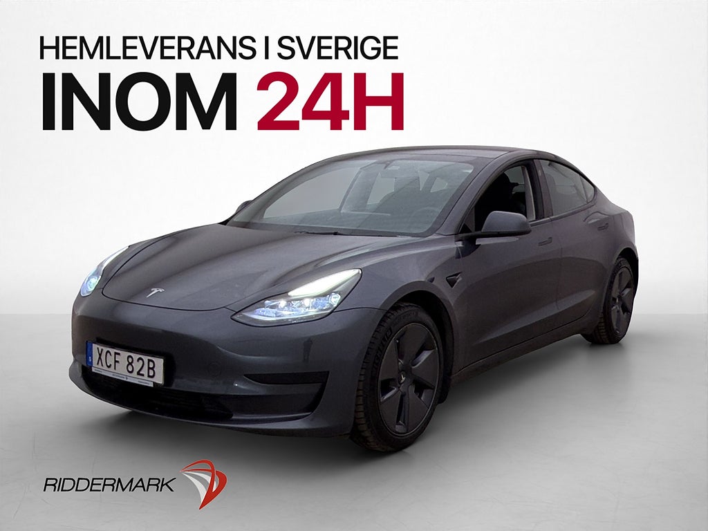 Tesla Model 3 Standard Range Plus AP Värmepump Pano MOMS