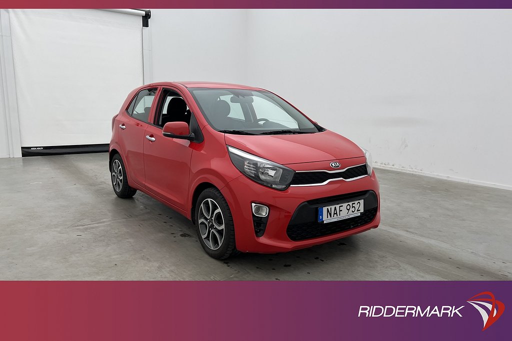 Kia Picanto 1.0 MPI 67hk Advance Kamera CarPlay Rattvärme