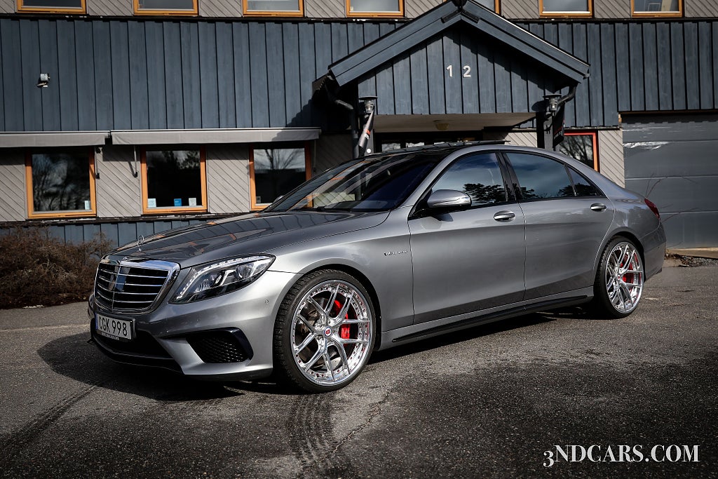 Mercedes-Benz S 63 AMG 4MATIC L 22" HRE / DVD SKÄRMAR VÄRMARE SE SPEC