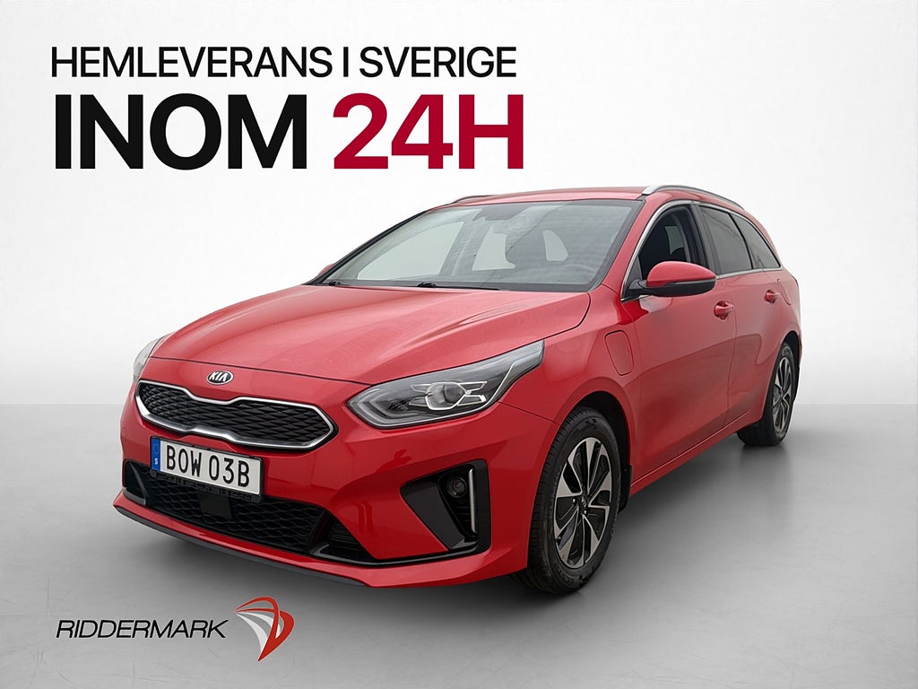 Kia Ceed Plug-in 141hk Advance Kamera Rattvärme CarPlay